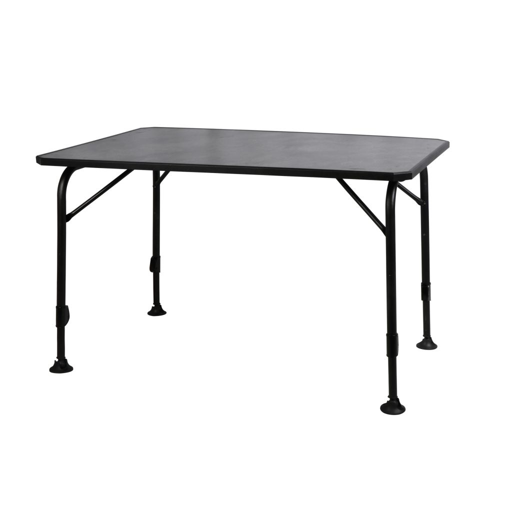 Set 1 Tisch WESTFIELD Universal Tisch 120 x 80 cm - Avantgarde Series - 101-740 und 4 Stuehle WESTFIELD Camperdice Evolution schwarz