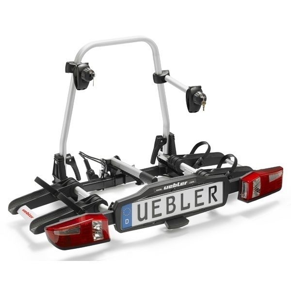 Set UEBLER X21 S Fahrradtraeger 15760 2 Raeder faltbar inkl. Tasche und Auffahrschiene