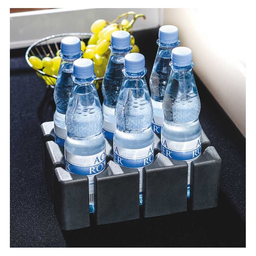 PURVARIO System Modul II Glas- und Flaschenhalter Hoch