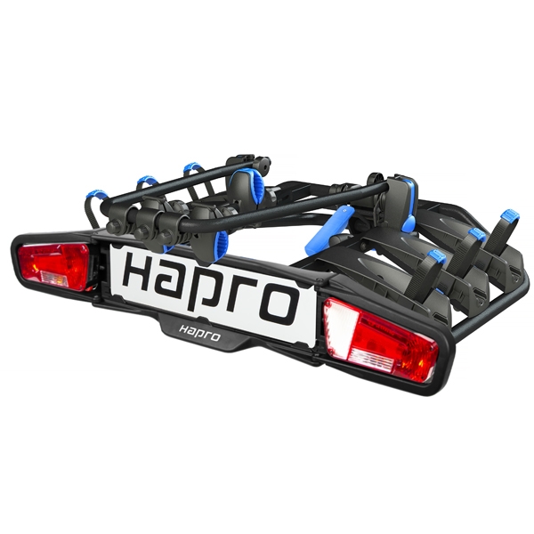 Hapro Atlas Premium III Blue Fahrradtraeger 3er neues Modell 32103