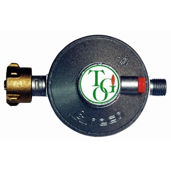 TGO Gasdruckregler 30 mbar Sicherheits Abblaseventil ohne Manometer 0-8 kg-h
