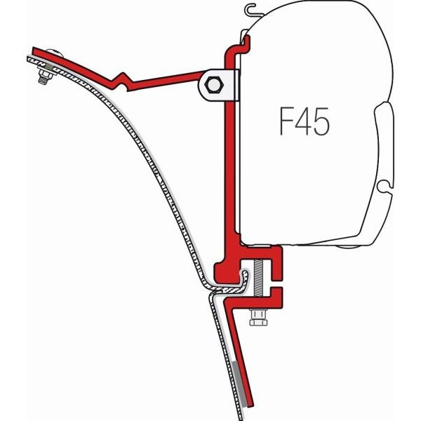 FIAMMA Adapter Kit Kit Van fuer Markise F45 ZIP 98655-017