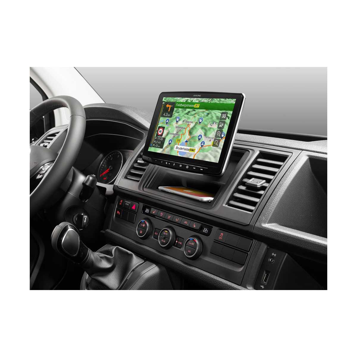 ALPINE Navigationssystem VW T6 INE-F904T6