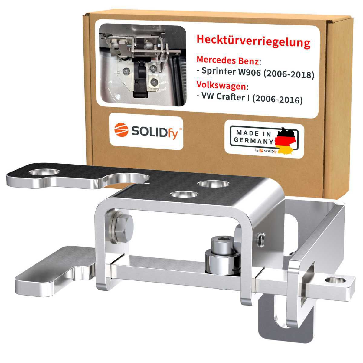 SOLIDfy® Einbruchschutz Prick Stop Hecktür MB Sprinter 2006-2018 / VW Crafter 2006-2016