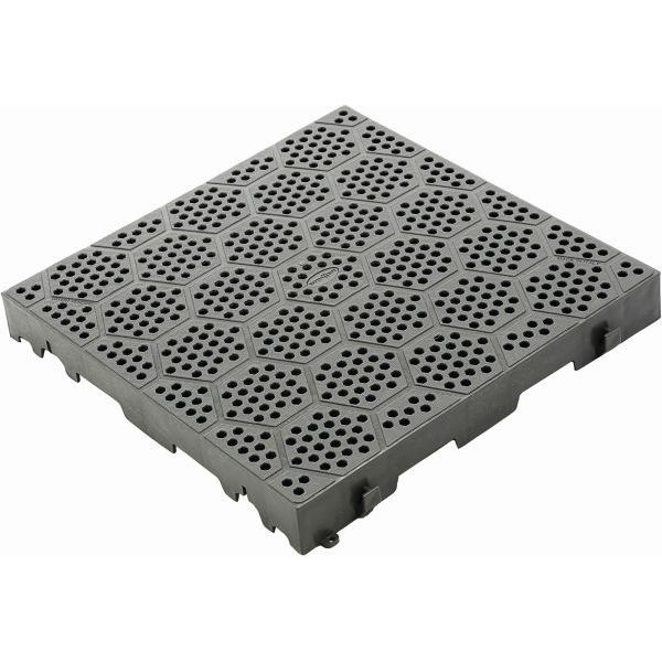 Bodenplatte BRUNNER Kunststoff Rost Deck Fit grau