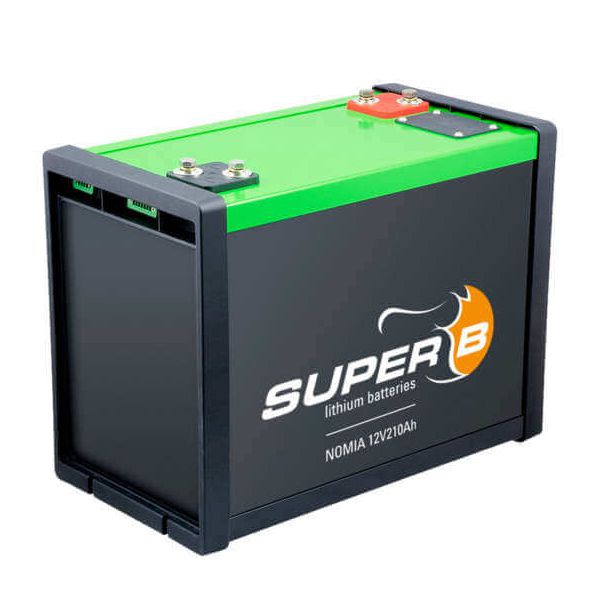 SUPER B Nomia Batterie LiFePO4 12 Volt 210 Ah - BAT-SB12V210E-ZC