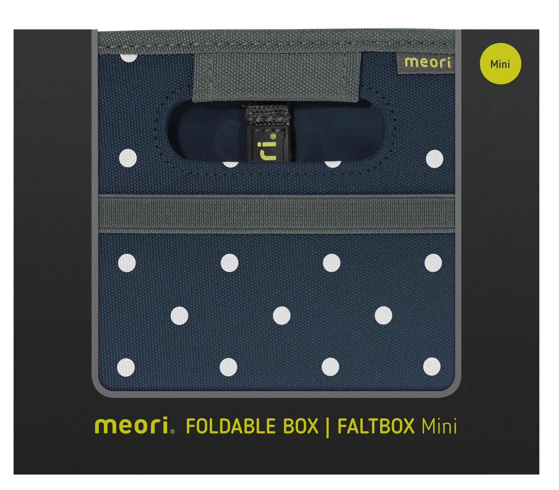 MEORI Faltbox Mini Azur Blue Dots A100304