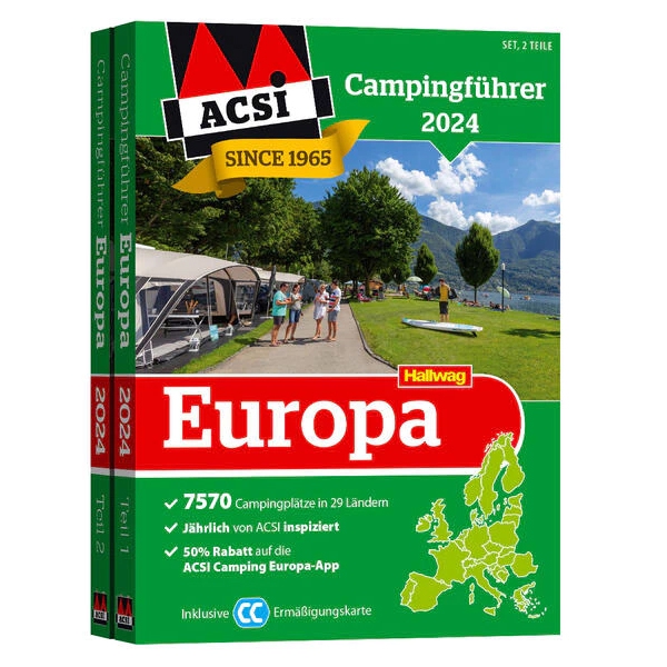 ACSI Campingfuehrer Europa 2024