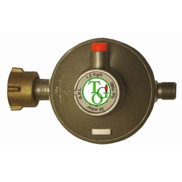 TGO Gasdruckregler 30 mbar Sicherheits Abblaseventil 1-2 kg-h