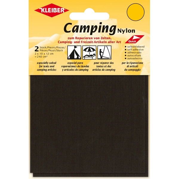 KLEIBER Camping Nylon Reparatur braun  KLEIBER Art-Nr. 48001