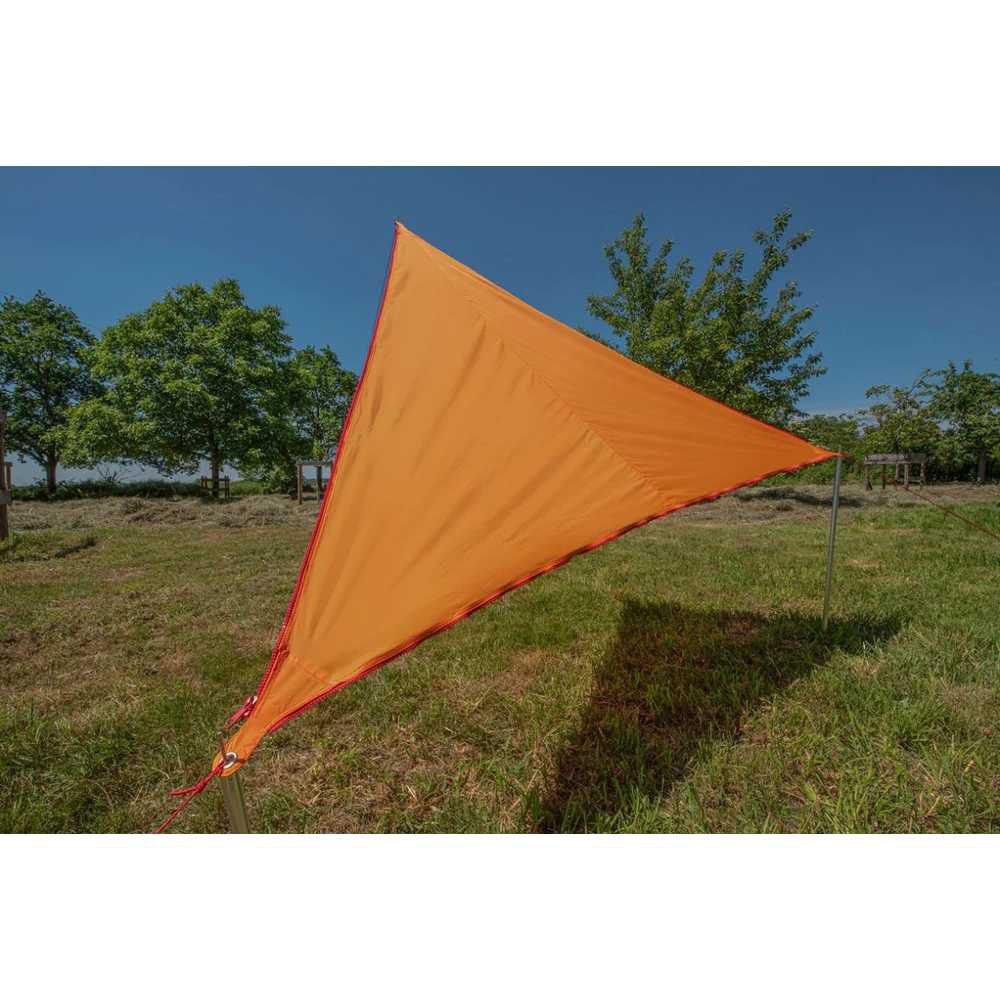 BENT Sonnensegel Zip-Canvas orange RV rot - 50204