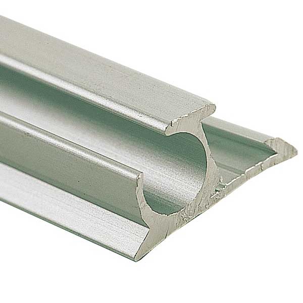Kederschiene Aluminium-Profil 25 x 13 -450 cm-