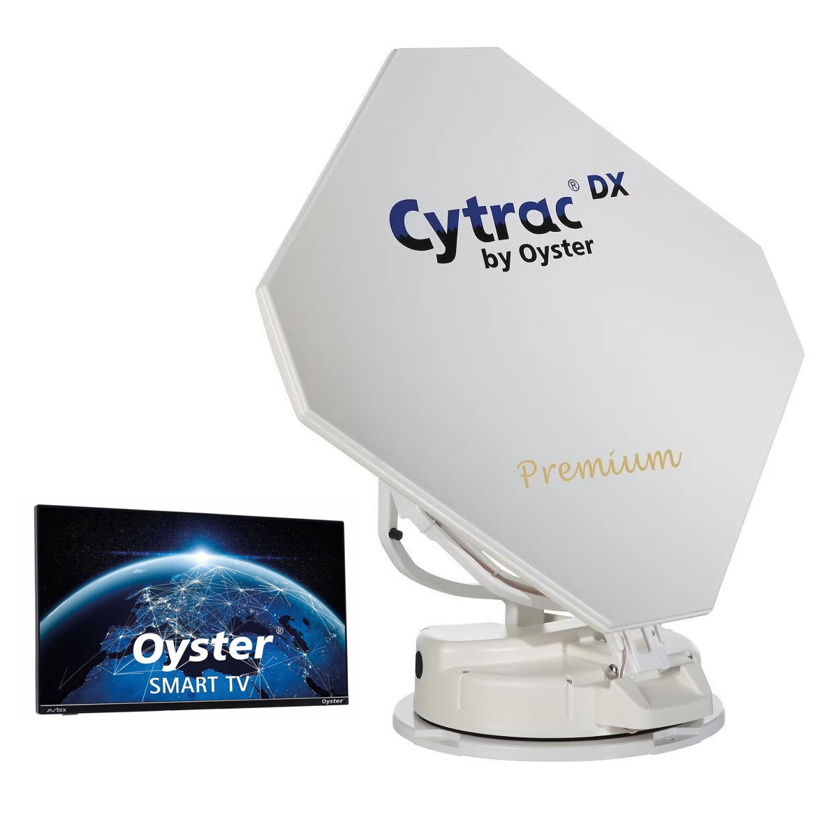 TEN HAAFT Cytrac DX Premium Twin mit Smart TV 19 Zoll - 10043231 10046441