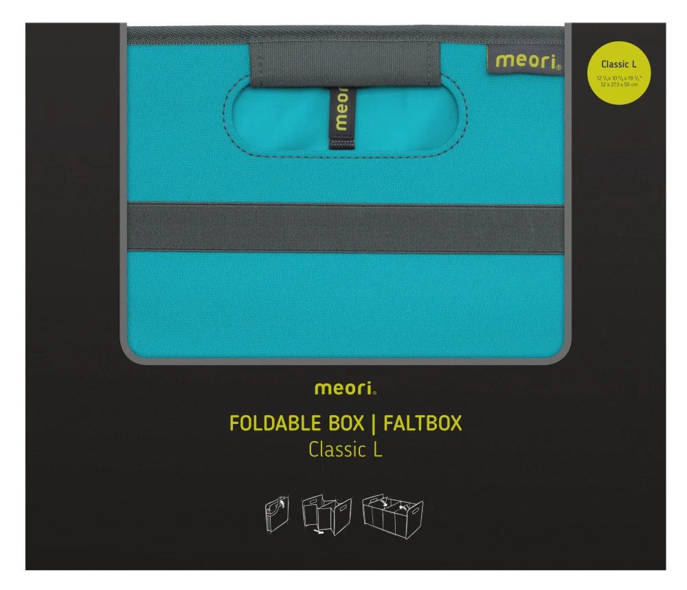 MEORI Faltbox Classic Azur Blue Groesse L A100013
