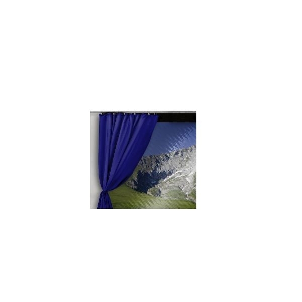 Gardinen THULE OMNISTOR Panorama blau 300 - 350 cm - B-WARE - 2. WAHL