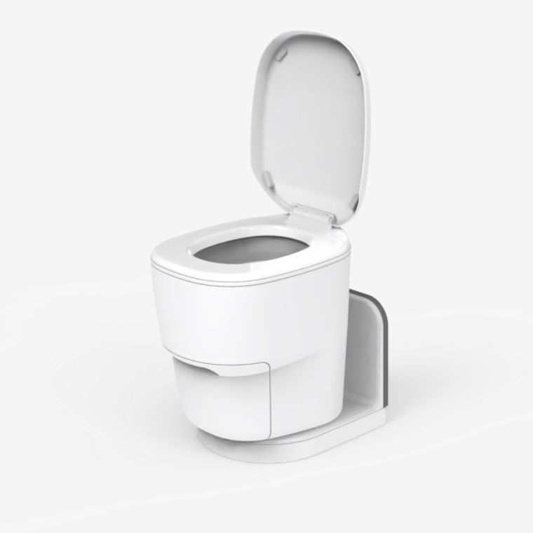 CLESANA Toilette C1 mit L-Adapter 