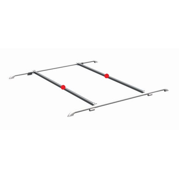 Dachreling THULE Quertraeger fuer Dachreling Roof Rail Deluxe -2 Stueck- 307499