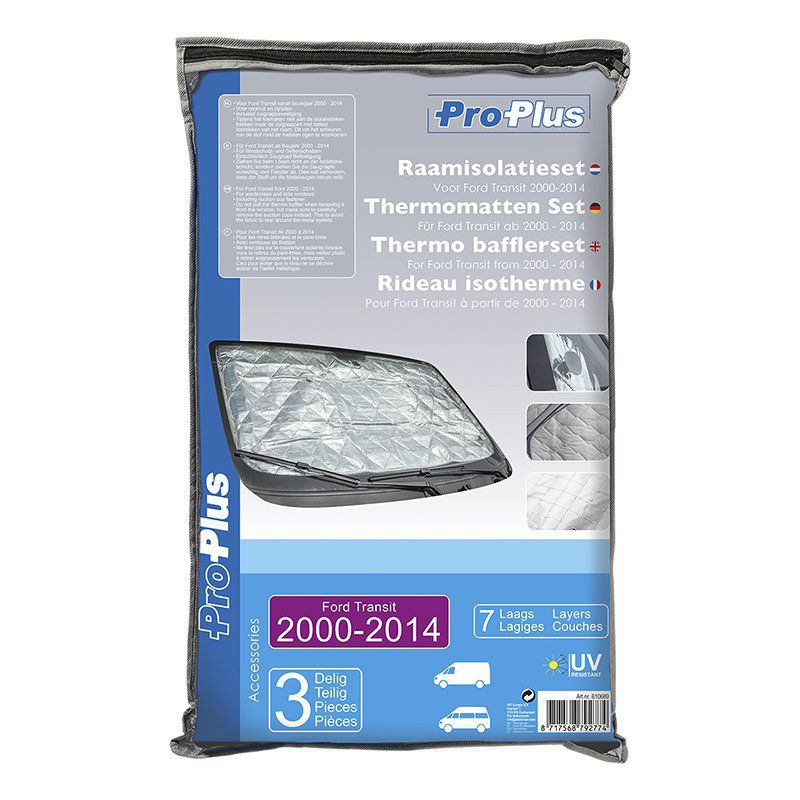 ProPlus Thermomatten-Set fuer Ford Transit ab Baujahr 2000 - 2014 610689