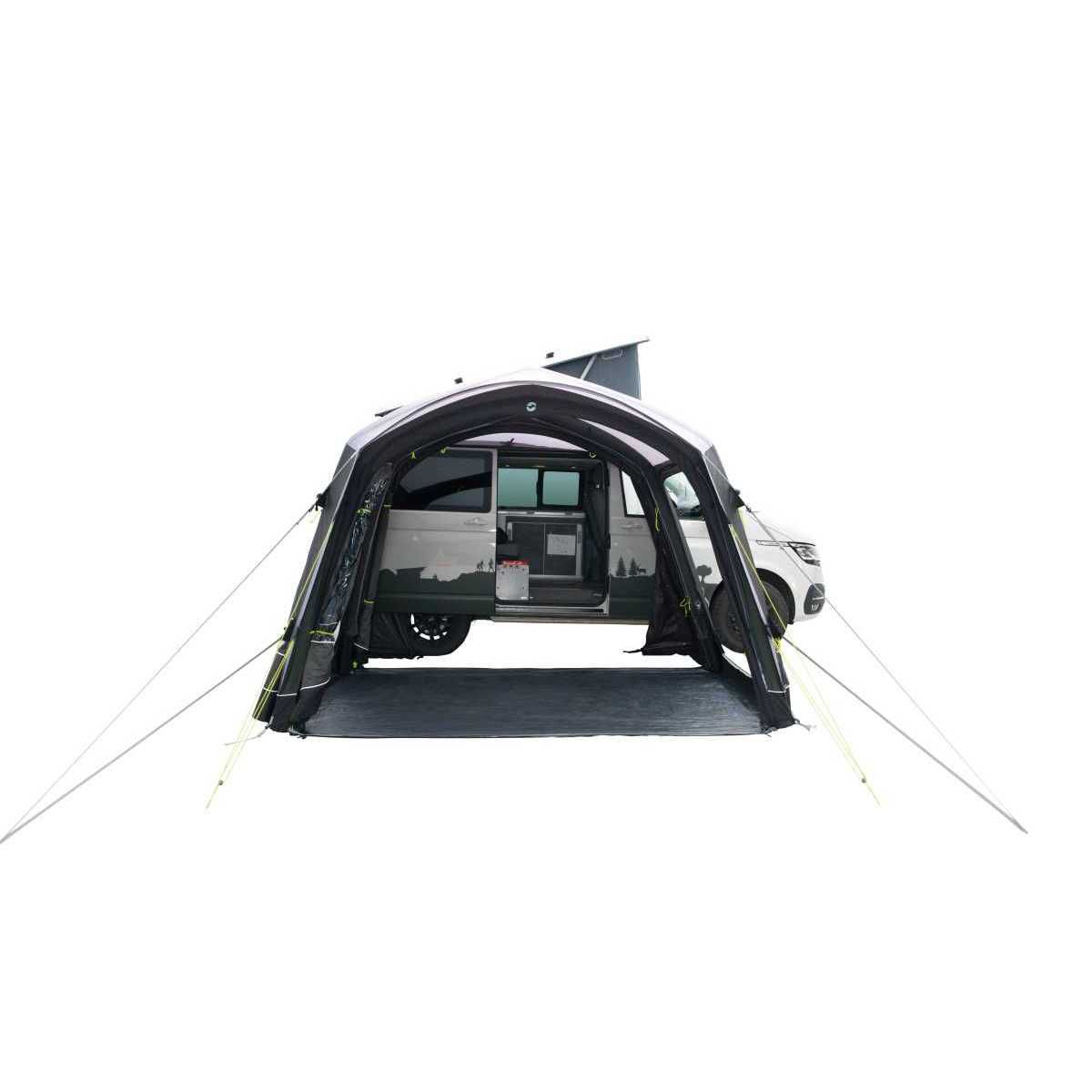 Outwell Busvorzelt Parkville 200SA mit Zeltteppich Zeltunterlage Magnetadapter-Set
