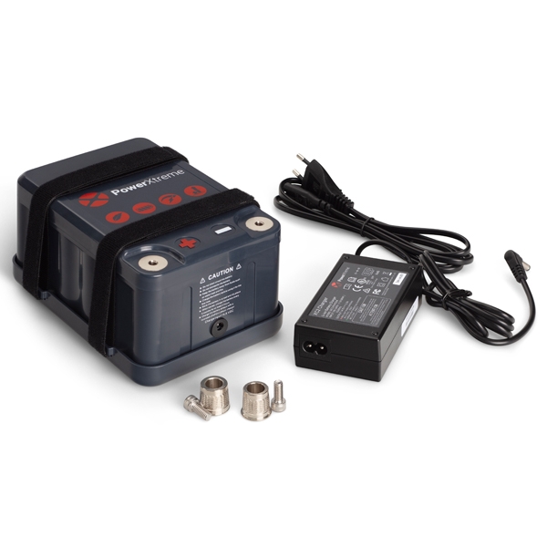 PowerXtreme X10 Lithium LiFePO4 Batterie ultraleicht 10Ah Bord- und Antriebsbatterie fuer Wohnwagen und Wohnmobile