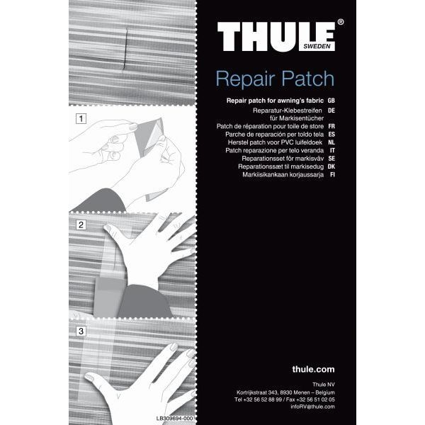 Thule Repair Patch - 306486 - Reparatur Set THULE Omnistor Repair Patch fuer Markisentuch