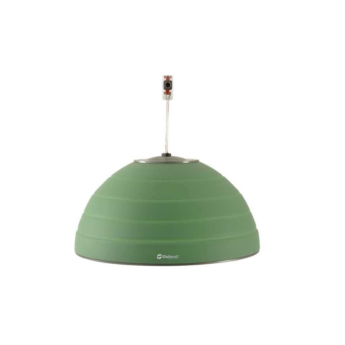 Outwell Pollux Lux LED-Haengeleuchte 230V 500lm Shadow Green - 651244
