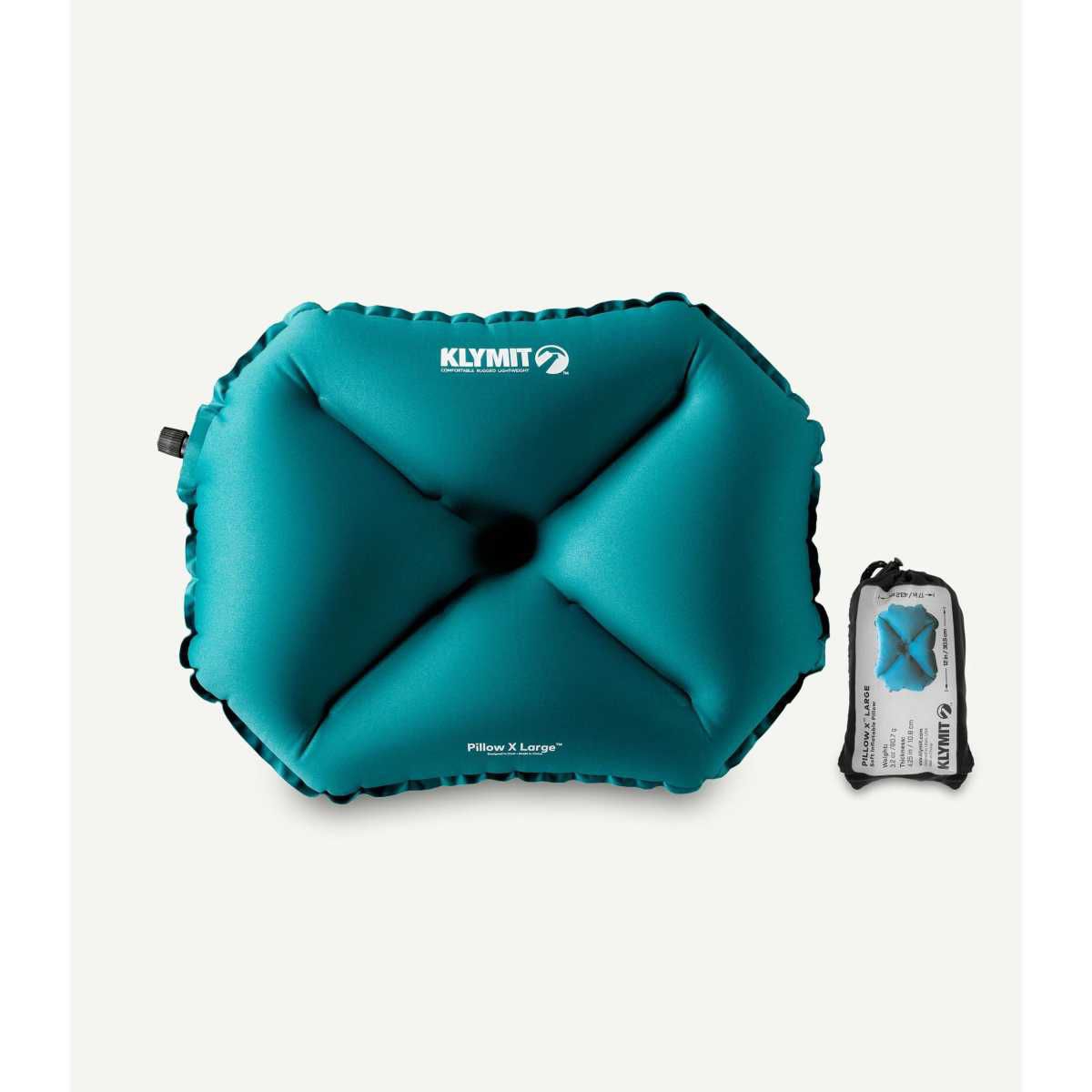 KLYMIT Pillow X Large Kissen Teal - 12PLTL01D