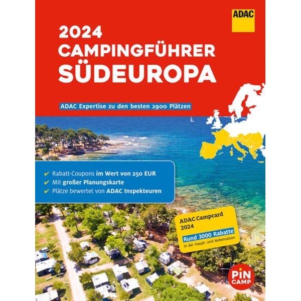 ADAC Campingfuehrer Suedeuropa 2024