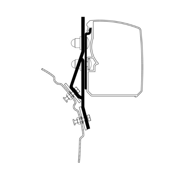 THULE Adapter Kit VW T4 fuer Markise 3200
