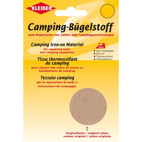 KLEIBER Camping Buegelstoff sand  KLEIBER Art-Nr. 38007