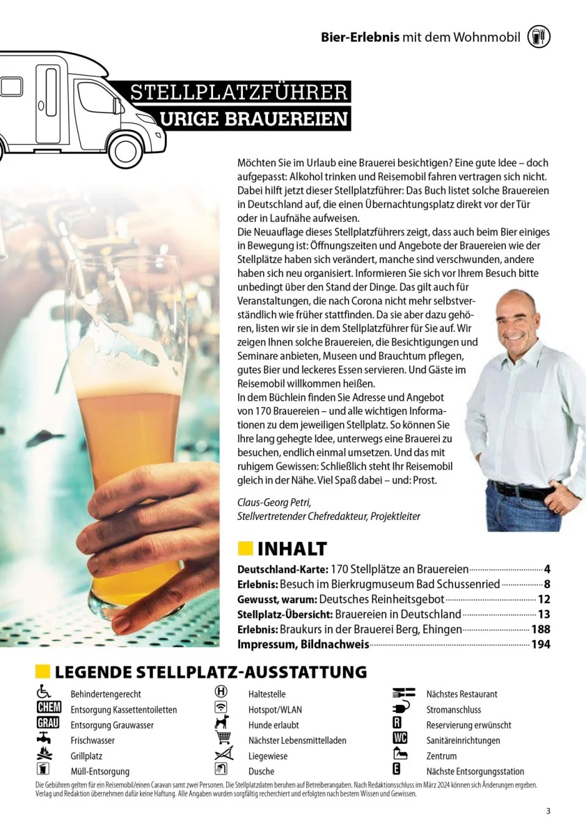 Stellplatzfuehrer Urige Brauereien Neuauflage 2024