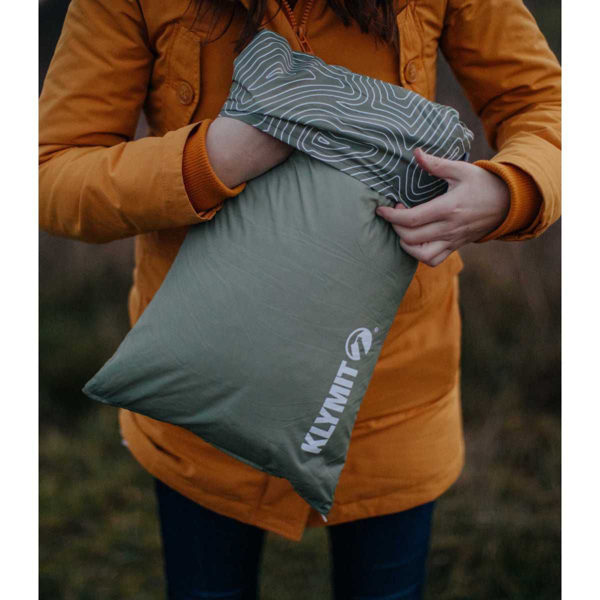 KLYMIT Drift-Pillow Campingkissen REG Gruen - 12DRGR01C