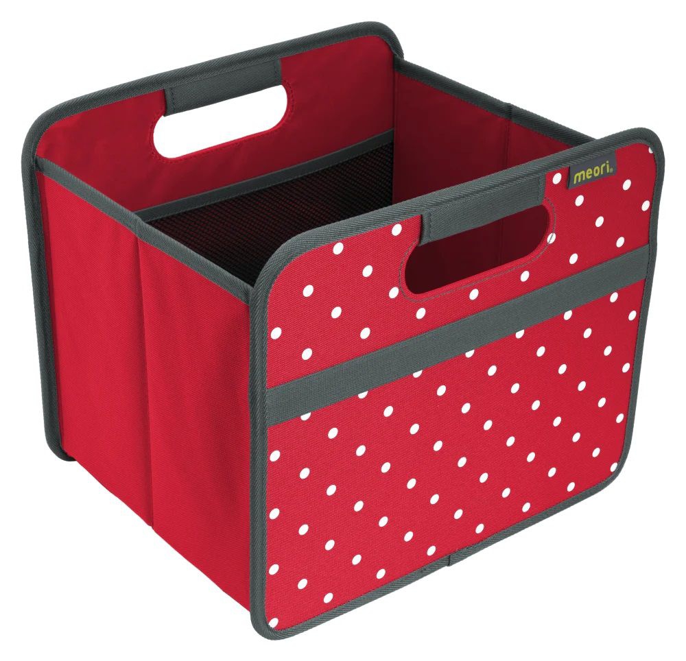 MEORI Faltbox Classic Hibiskus Red Dots Groesse S A100063