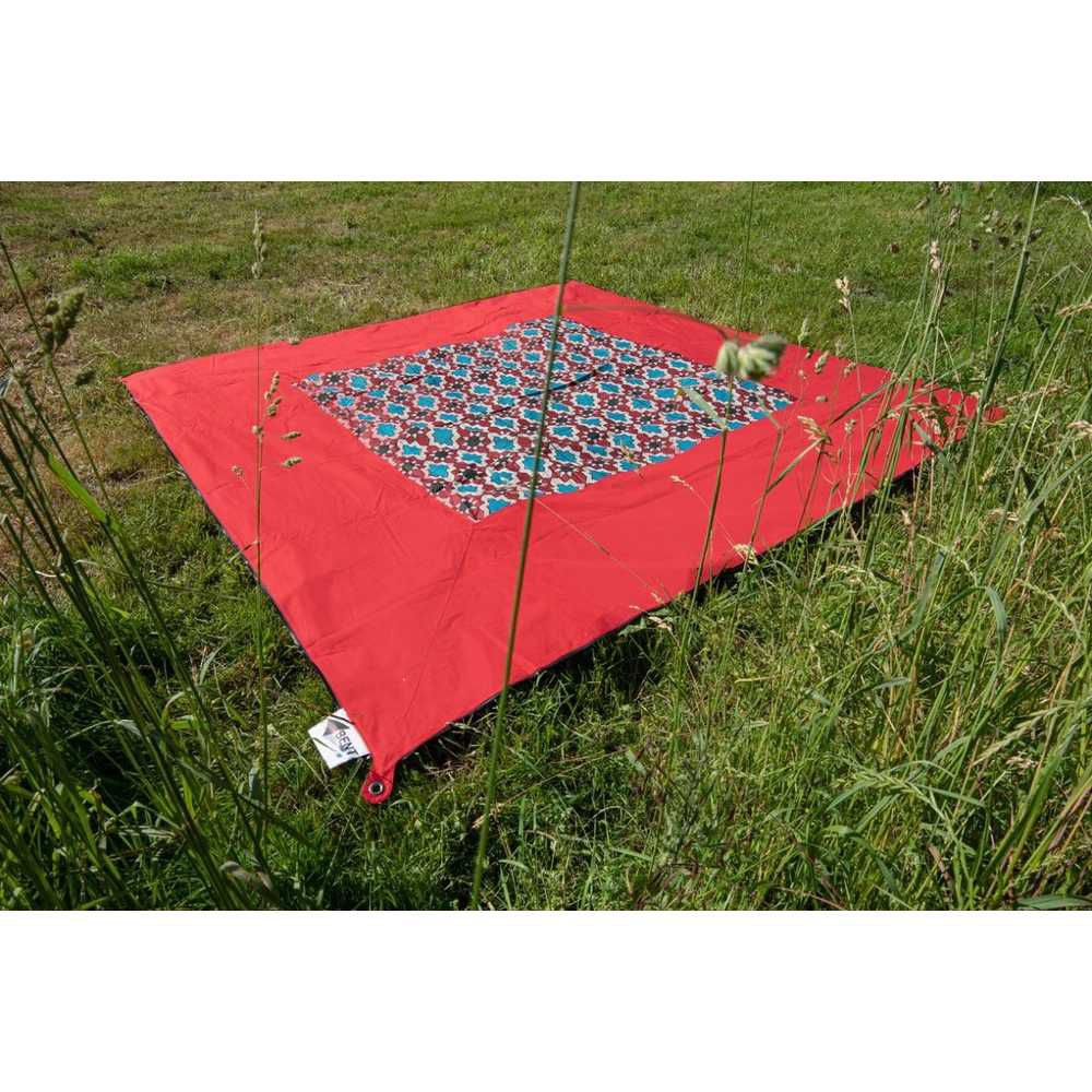 BENT Teppich Zip-Carpet rot Orient Druck - 50017