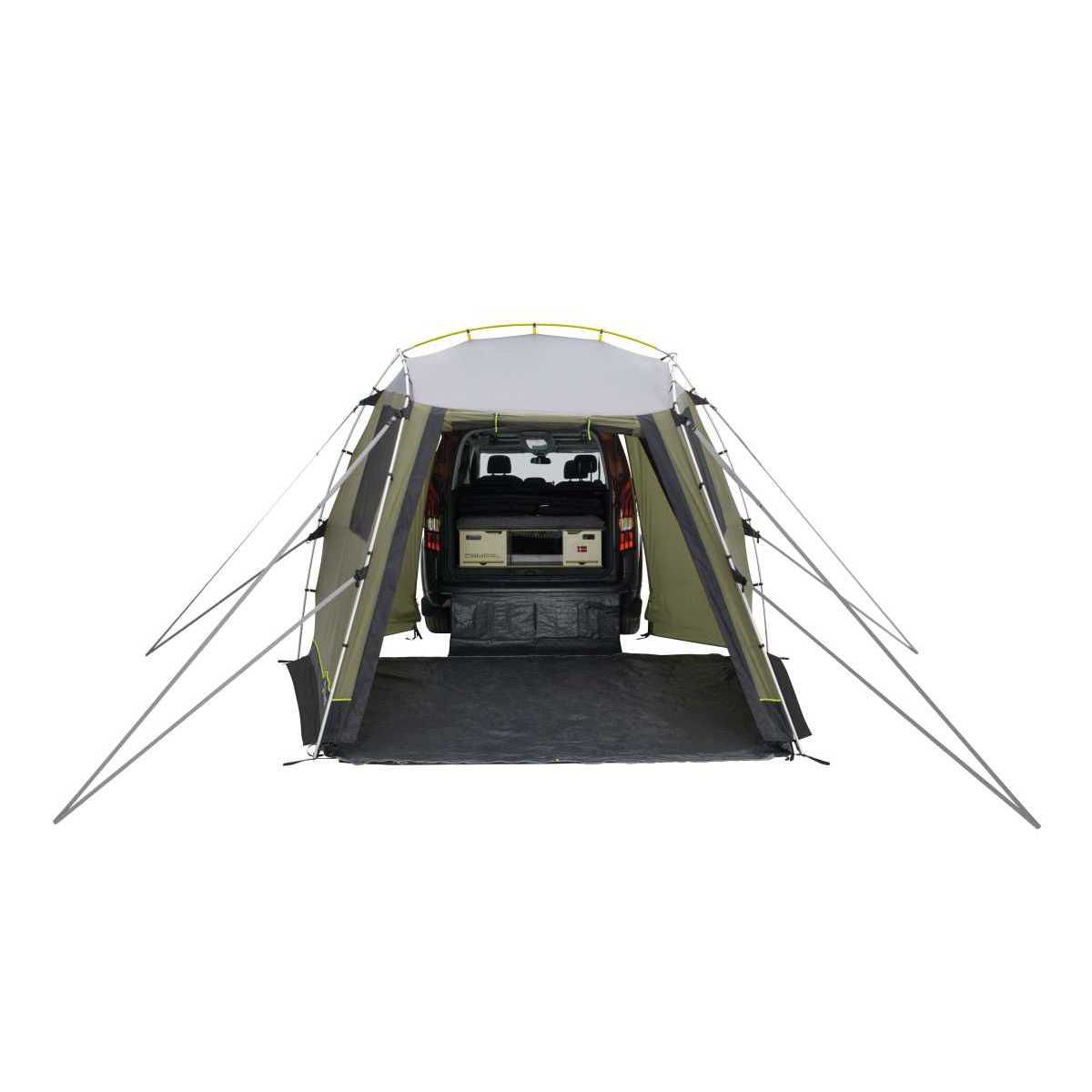 Outwell Busvorzelt Woodcrest mit Magnetadapter-Set Gestaenge-Set
