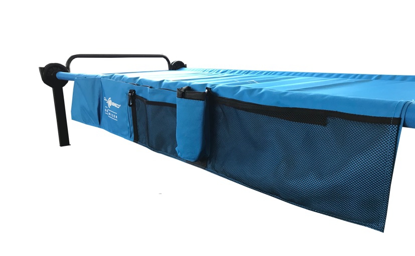 Disc-O-Bed Seitentasche blau -ONE L - XL-  - 19810
