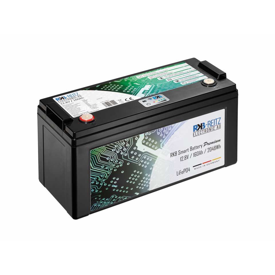 RKB Smart Premium Lithium-Batterie 12V 160Ah - 7-130.0011
