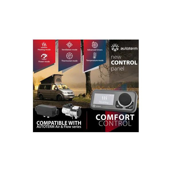 Autoterm Comfort Control - digitales Bedienfeld fuer Standheizungen 12V-24V 72509
