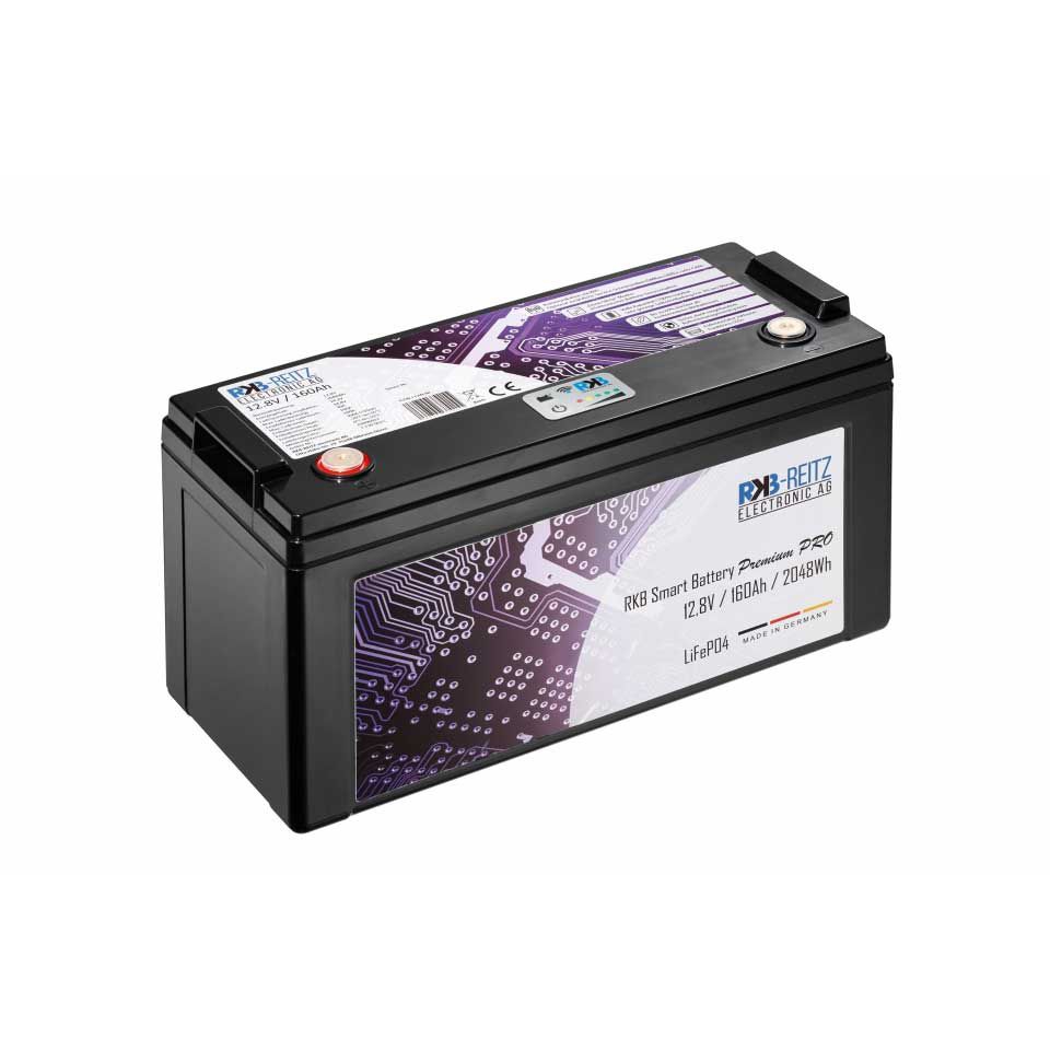 RKB Smart Premium Pro Lithium-Batterie 12V 160 Ah - 7-130.0015