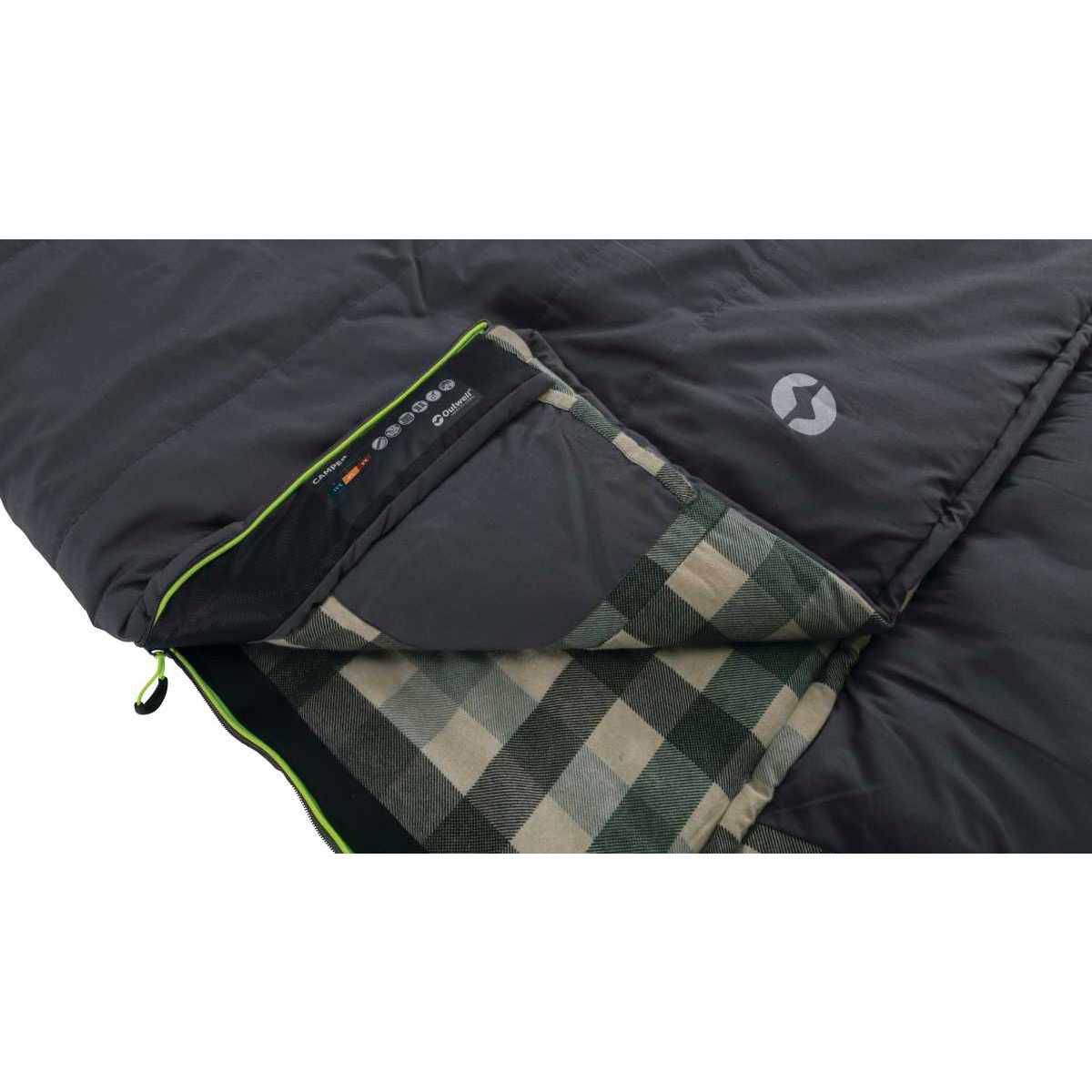 Outwell Camper Deckenschlafsack Zipper links 235 x 90 cm - 230417