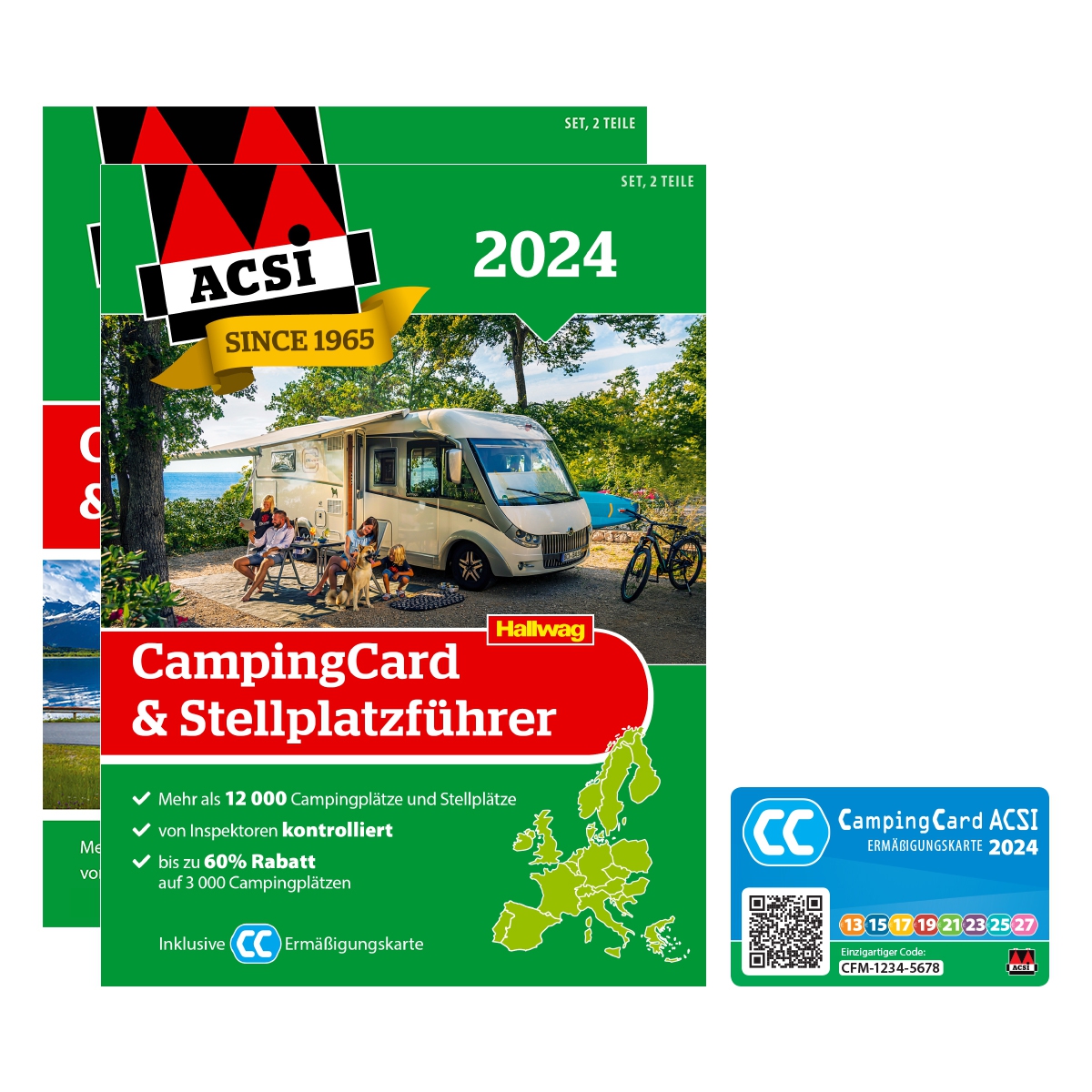 ACSI CampingCard - Stellplatzfuehrer 2024