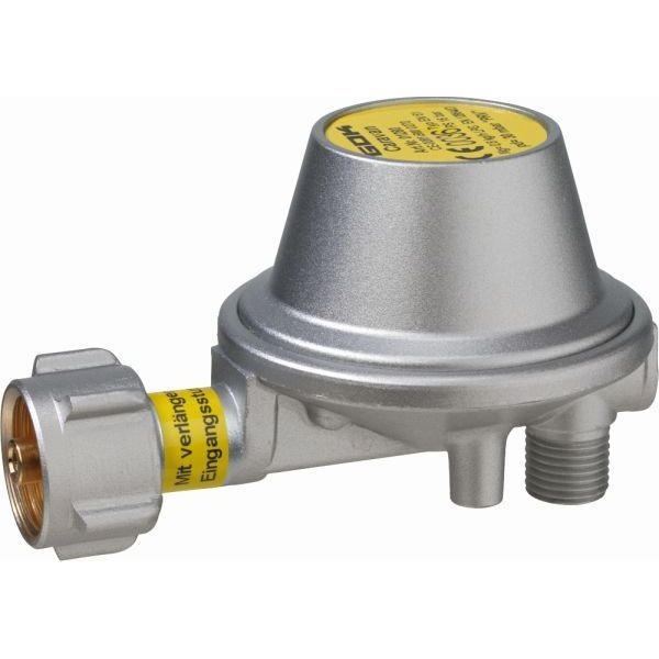 Gasdruckregler GOK L Form 30 mbar 0-8 kg-h mit Sicherheits Abblaseventil