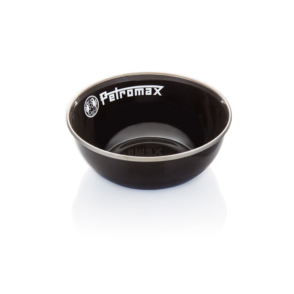 PETROMAX Emaille Schalen schwarz  2 Stueck 500 ml - px-bowl-s