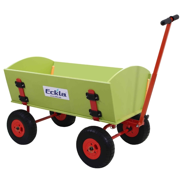 ECKLA Bollerwagen EcklaTrak Long 100 cm Playtec - wetterfester Kunststoff - mit pannensicheren Reifen 78280