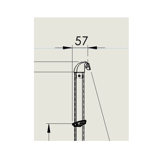 Leiter Alu-Alkovenleiter 170 cm