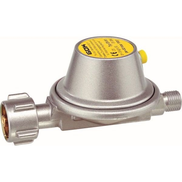 Gasdruckregler GOK 30 mbar 1-2 kg-h mit Sicherheits Abblaseventil