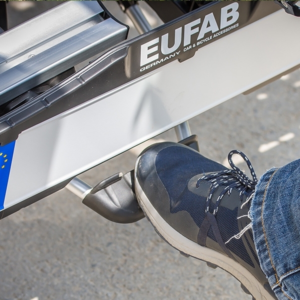 Fahrradtraeger EUFAB Premium II 11521 faltbar mit Tasche 2 er