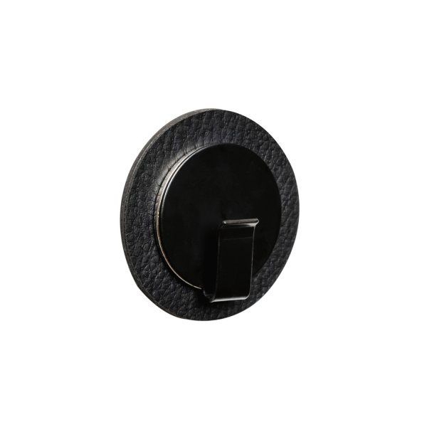 SILWY Magnet Haken CLEVER BLACK inkl. Metall Nano Gel Pad BLACK H000-1BKA-1