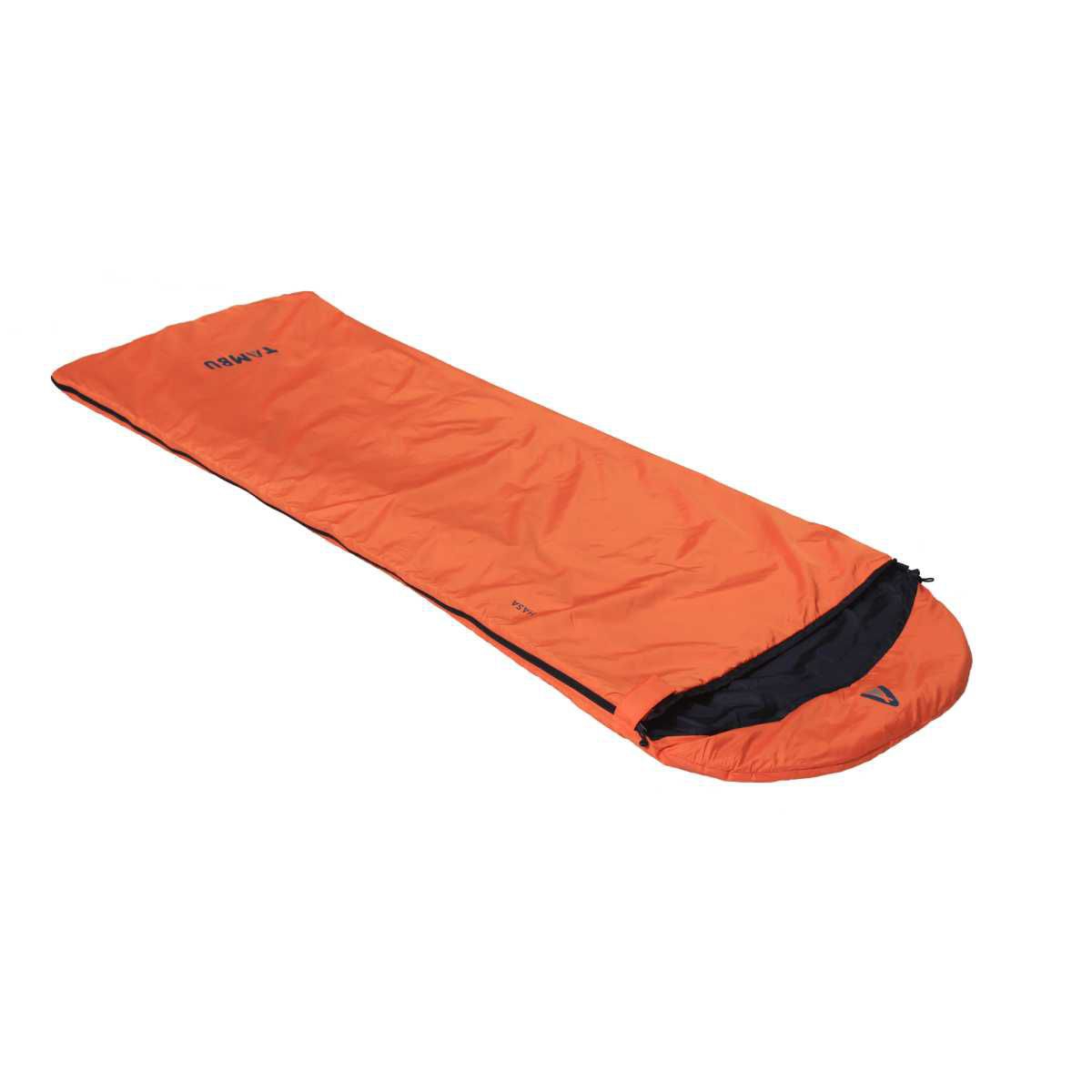 TAMBU HASA Deckenschlafsack mit Kapuze 950 g Orange - 20211009