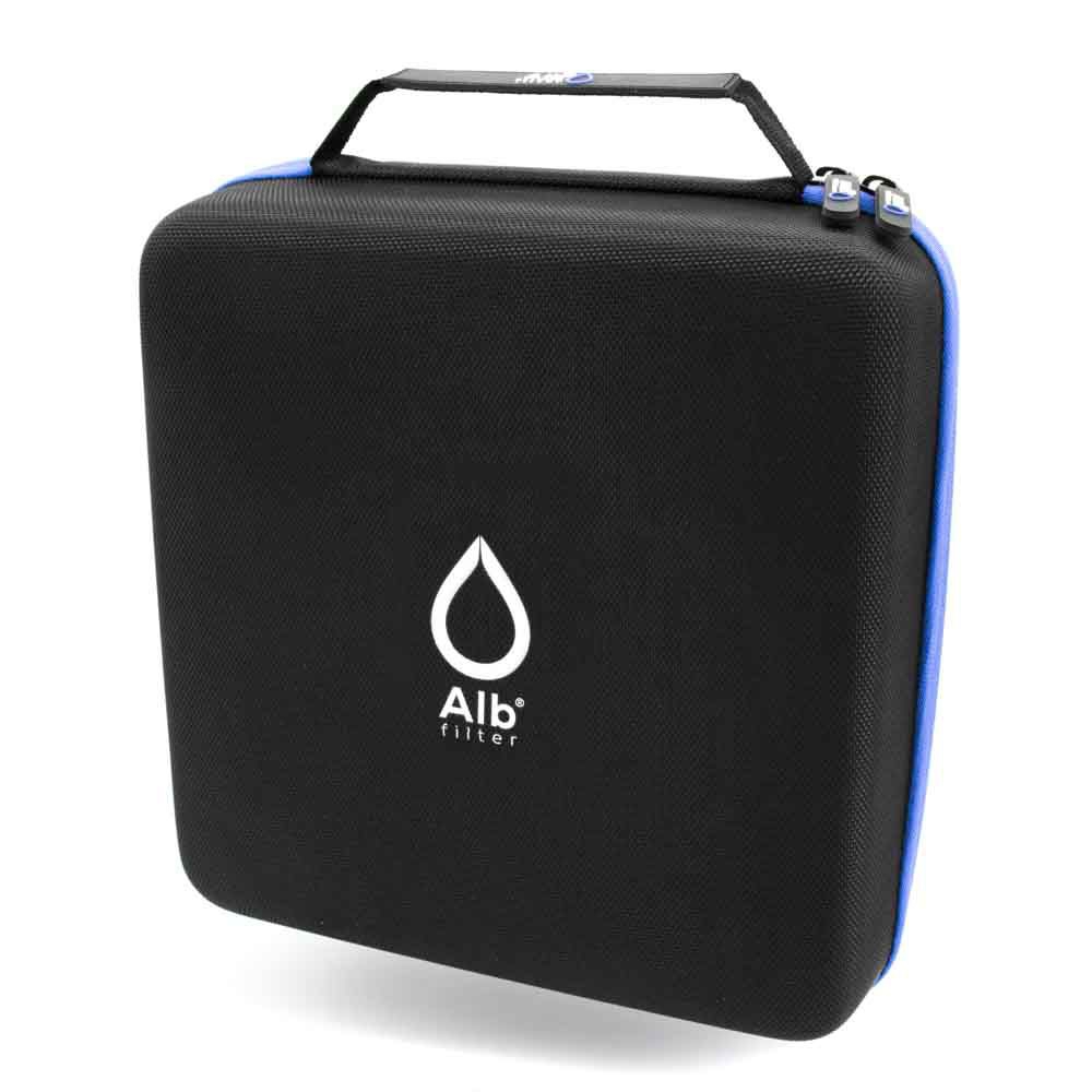 ALB Filter Mobil FUSION Active-Nano Trinkwasserfilter Camping-Set mit Koffer Edelstahl Natur AR1519-004